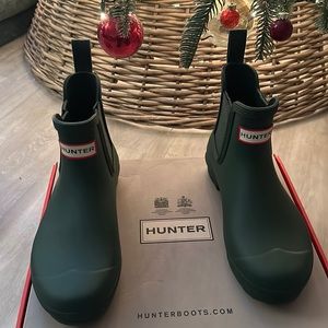 NWT Hunter Chelsea Rain Boot